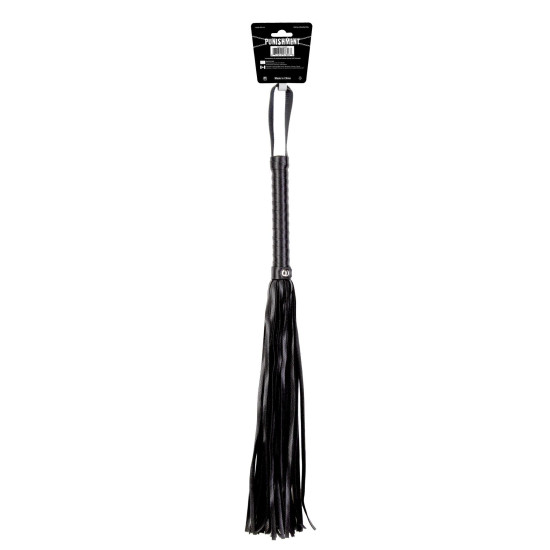 Флоггер, черный Punishment Flogger Black