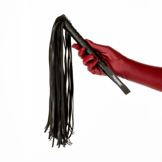 Флоггер, черный Punishment Flogger Black