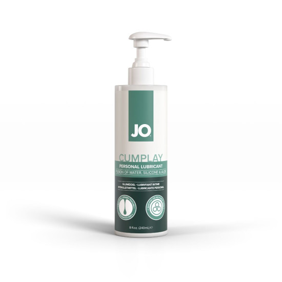Белая смазка с эффектом спермы на водно-силиконовой основе JO Cumplay, 240 ml