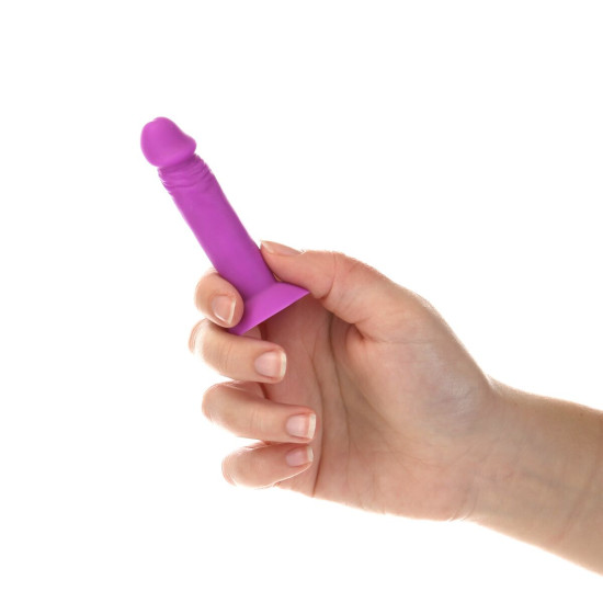 Набор силиконовых фаллоимитаторов, длина 8 см, 3 цвета, 12 шт Addiction Silly Willy Silicone Dildo, 3.3 inch
