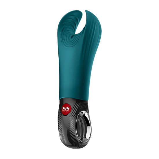 Вибратор для пениса, подходит для парных игр, зелёный Fun Factory Manta Bottle Green