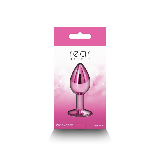 Анальная пробка, розовая NS Novelties Rear Assets - Pink, S