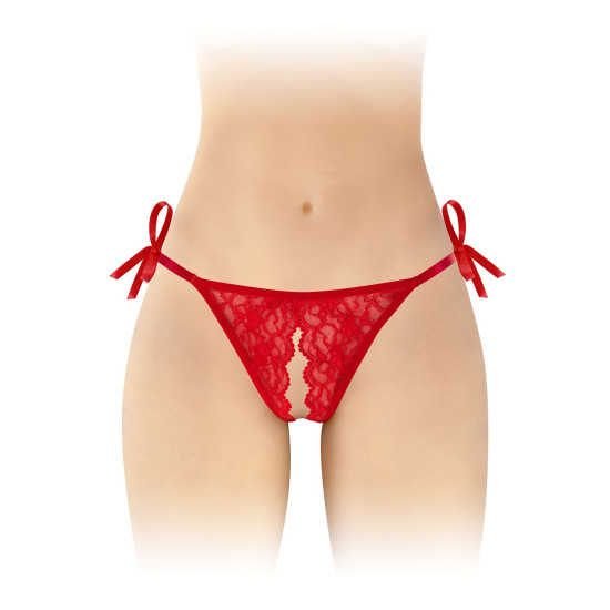 Трусики з відкритою промежиною, червоні Fashion Secret STELLA Red
