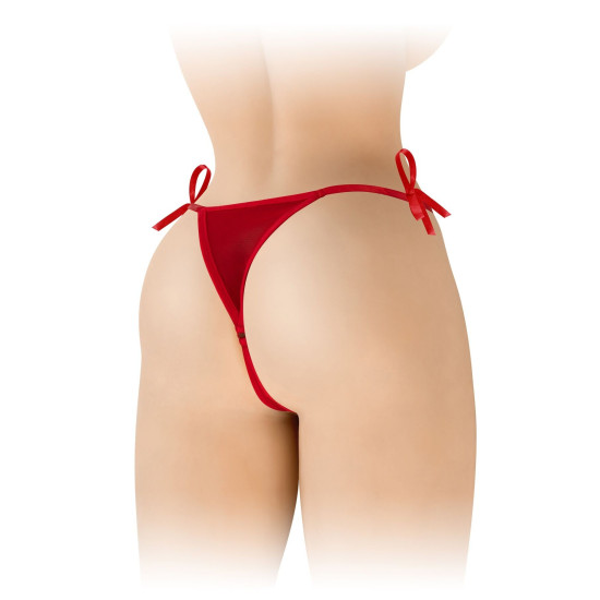 Трусики з відкритою промежиною, червоні Fashion Secret STELLA Red