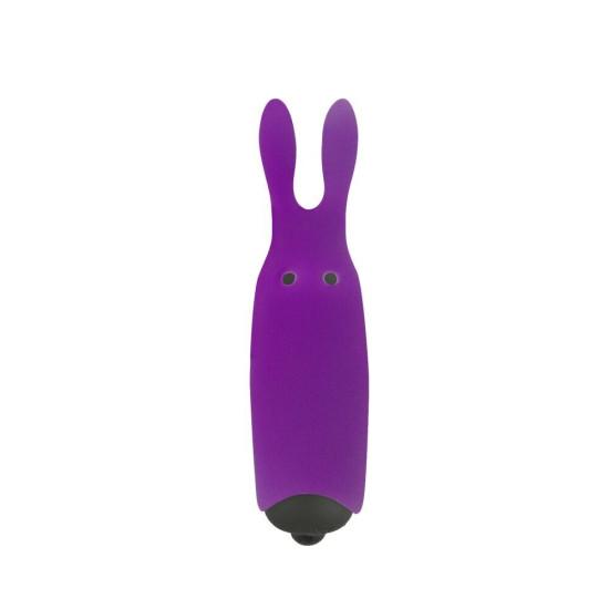 Вібропуля фіолетового кольору зі стимулювальними вушками Adrien Lastic Pocket Vibe Rabbit Purple