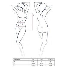 Боди, леопардовое NINA BODY Leopard, XXL/XXXL