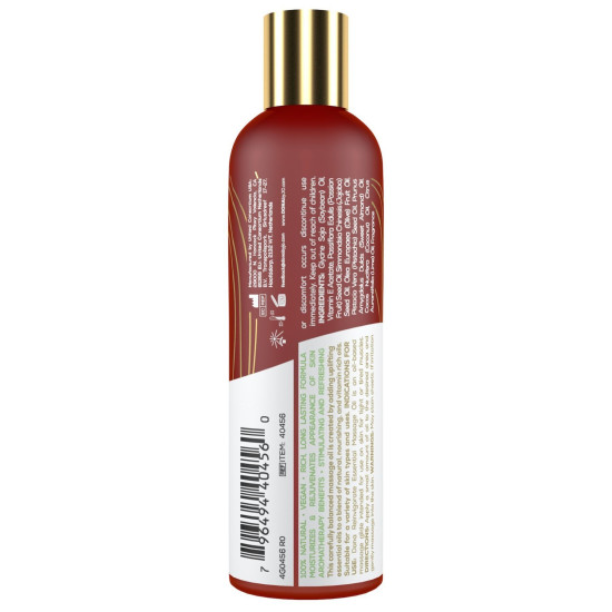 Натуральное массажное масло с ароматом кокоса и лайма DONA Reinvigorate Coconut & Lime, 120 ml