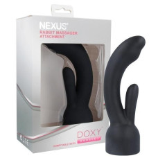 Насадка для вибромассажера в виде вибратора-кролика, Doxy Number 3 Nexus Rabbit Massager