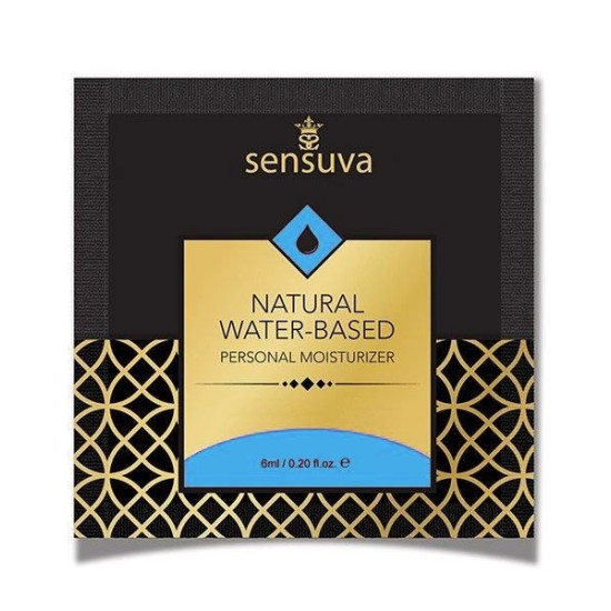 Пробник змазки на водній основі Sensuva Natural Water-Based, 6 ml