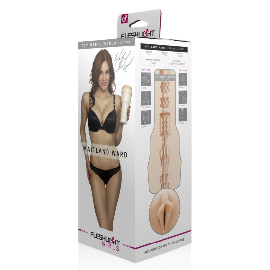 Мастурбатор зі зліпка вагіни, дуже ніжний Fleshlight Girls: Maitland Ward Toy Meets World