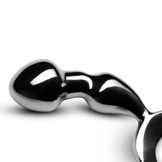 Металева анальна пробка, довжина 14 см, діаметр 3,2 см, срібляста Sinner Gear Unbendable Drang Fun Metal Anal Plug