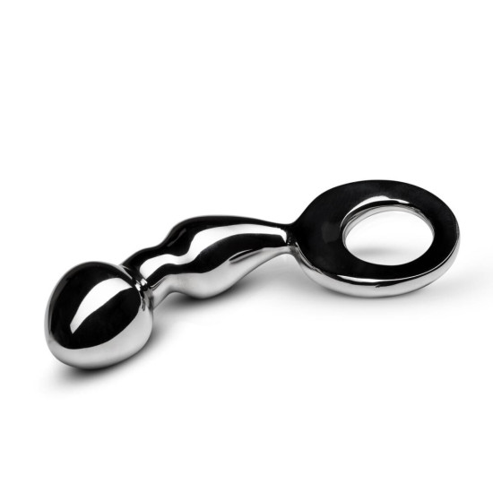 Металева анальна пробка, довжина 14 см, діаметр 3,2 см, срібляста Sinner Gear Unbendable Drang Fun Metal Anal Plug