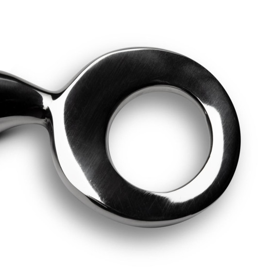 Металева анальна пробка, довжина 14 см, діаметр 3,2 см, срібляста Sinner Gear Unbendable Drang Fun Metal Anal Plug