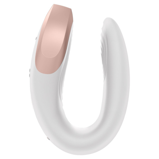 Смарт-вібратор для пар, білий Satisfyer Double Love White