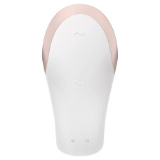 Смарт-вибратор для пар, белый Satisfyer Double Love White