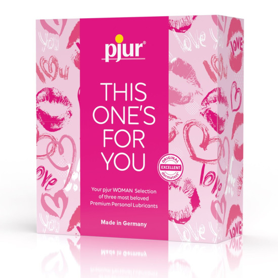 Набор из 3-х лубрикантов специально для женщин Pjur Woman Selection This One's For You