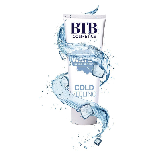 Інтимна змазка з охолоджувальним ефектом на водній основі BTB COLD FEELING, 100 ml