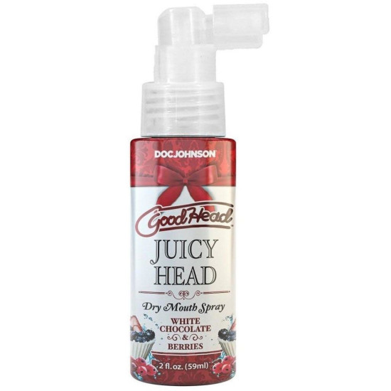 Спрей для орального секса со вкусом белого шоколада и ягод Doc Johnson GoodHead - Juicy Head - White Chocolate and Berries, 59 ml
