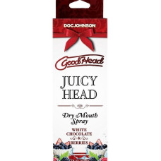 Спрей для орального сексу зі смаком білого шоколаду і ягід Doc Johnson GoodHead - Juicy Head - White Chocolate and Berries, 59 ml