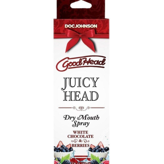Спрей для орального секса со вкусом белого шоколада и ягод Doc Johnson GoodHead - Juicy Head - White Chocolate and Berries, 59 ml