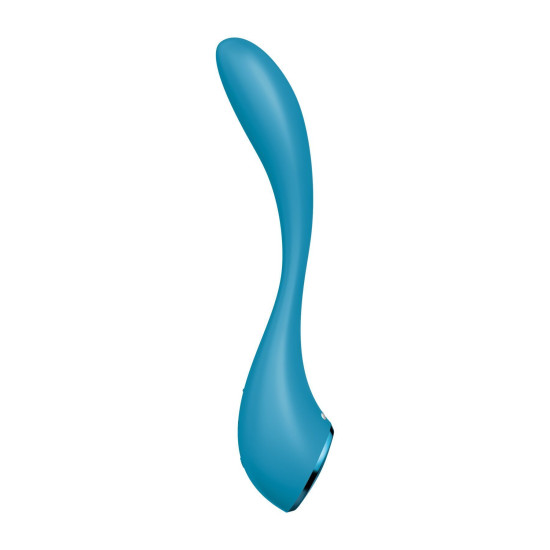 Універсальний вібратор, бірюзовий Satisfyer G-Spot Flex 5+ Petrol