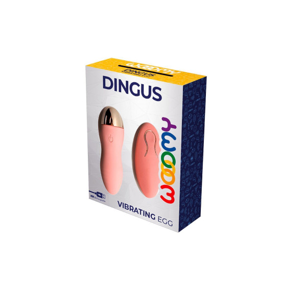 Виброяйцо с пультом управления на 10 режимов Wooomy Dingus Vibrating Egg