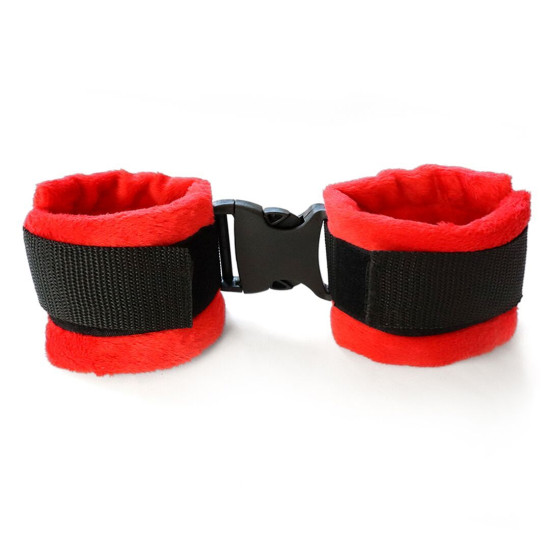 Поножи, красные Art of Sex Ankle Cuffs Soft Touch