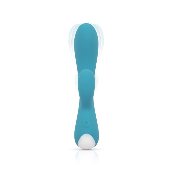 Вібратор-кролик ергономічної форми, 10 режимів Cala Azul Martina Rabbit Vibrator