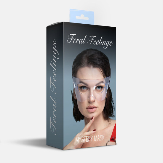 Маска, прозора Feral Feelings Mystery Mask Transparent