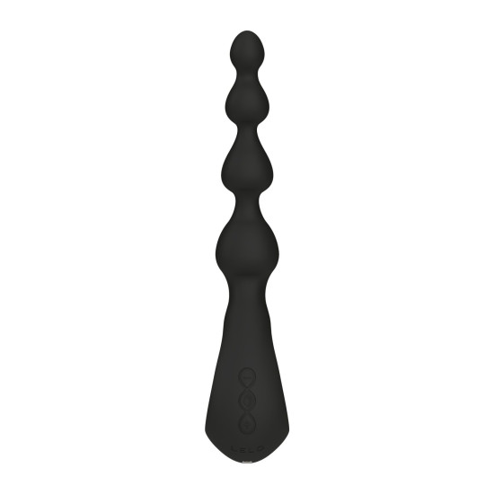 Анальные бусы с вибрацией, 8 режимов, черные LELO Soraya Beads Black