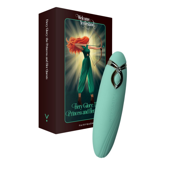 Міні-вібратор, зелений FairyGasm PleasureArrow Green