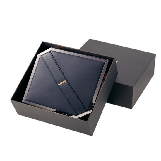 Сумка для хранения секс-игрушек, черная Lockink Mysterious Square Kink Bag Black