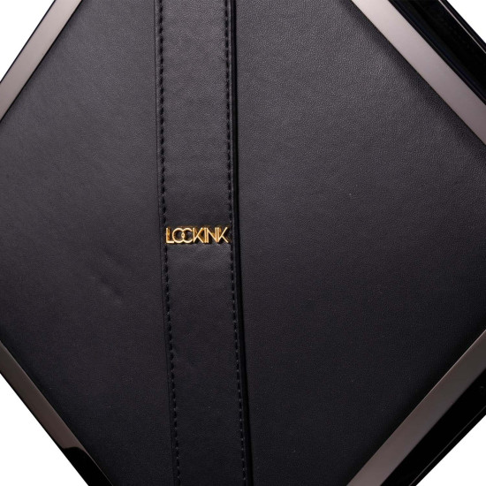 Сумка для хранения секс-игрушек, черная Lockink Mysterious Square Kink Bag Black