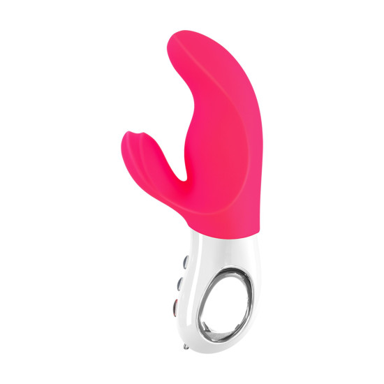 Вібратор-кролик, рожево-білий Fun Factory MISS BI pink/white