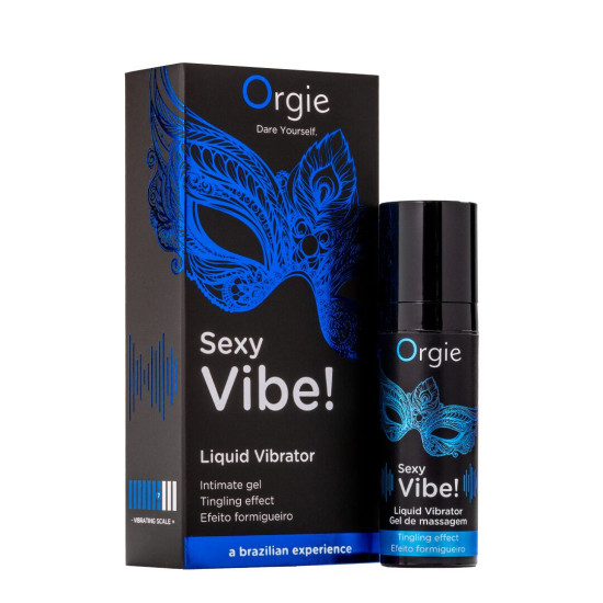 Жидкий вибратор Orgie Sexy Vibe! Liquid Vibrator, 15 ml