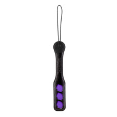 Паддл з малюнком губ, чорний Punishment Purple Lips Paddle Black