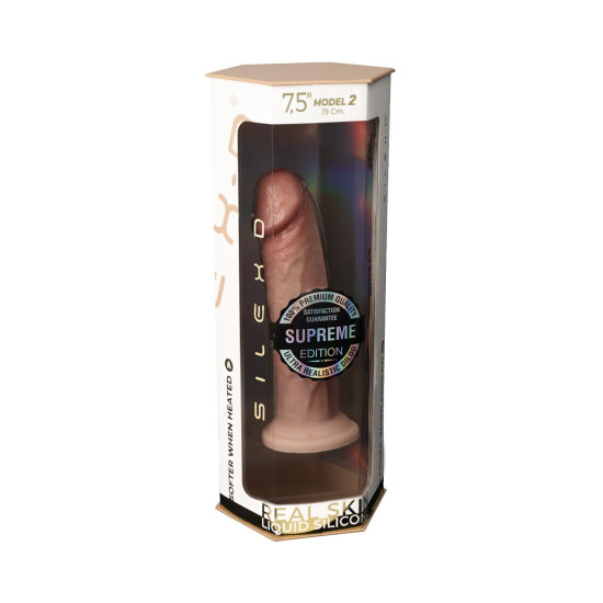 Реалістичний фалоімітатор, довжина 19,1 см SilexD Henry Flesh Premium Real Skin (MODEL 2 size 7.5in)