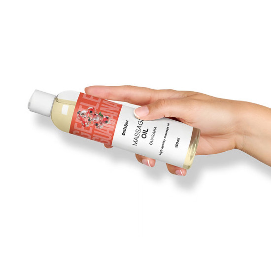 Массажное масло, гуарана Satisfyer Massage Oil Guarana, 250 ml (срок 30.04.2027)