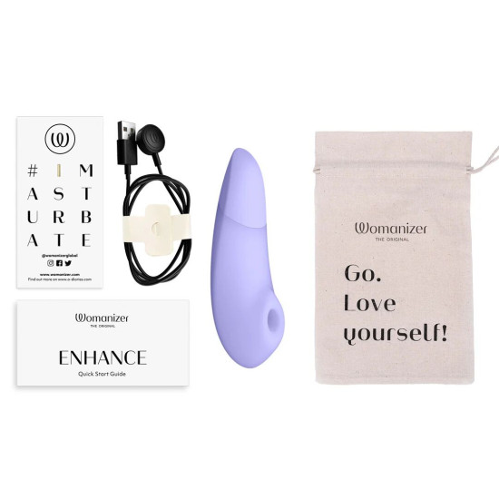 Вакуумный клиторальный стимулятор, сиреневый Womanizer Enhance Lilac