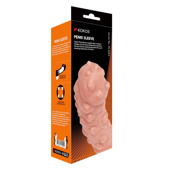 Насадка на член Kokos Penis Sleeve PS 003, L