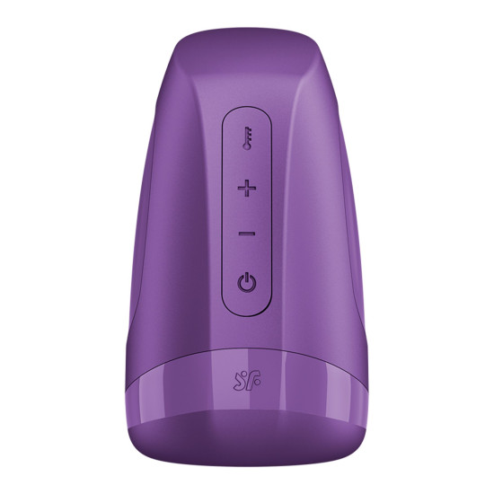Мастурбатор-імітатор мінету з підігрівом та вібрацією Satisfyer Men Heat Vibration Battery Series