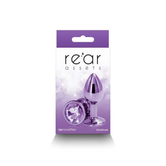 Анальная пробка, фиолетовая NS Novelties Rear Assets - Purple, S