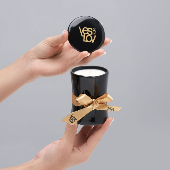 Массажная свеча, цветочный аромат, воск и масла YESforLOV Massage Candle with bewitching scent, 120 g