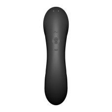 Вакуумний стимулятор з вібрацією, чорний Satisfyer Curvy Trinity 4 Black