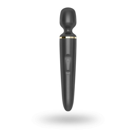 Вибромассажер Satisfyer Wand-er Woman (Black/Gold) (мятая упаковка)