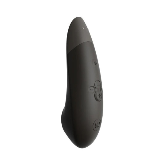 Вакуумний кліторальний стимулятор, чорний Womanizer Enhance Black (прим'ята упаковка!!!)