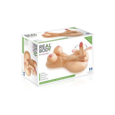 Торс транссексуала з пенісом та анусом Real Body - Lovely Trans (пом'ята упаковка)