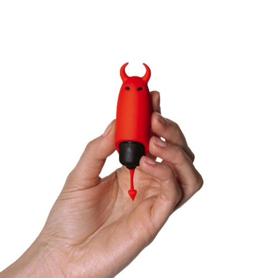 Вібропуля з хвостиком і ріжками Adrien Lastic Pocket Vibe Devol