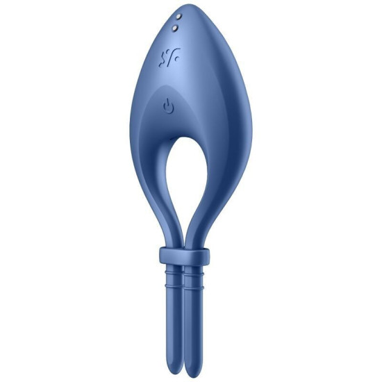 Ерекційне кільце, синє Satisfyer Bullseye Blue