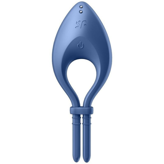 Ерекційне кільце, синє Satisfyer Bullseye Blue
